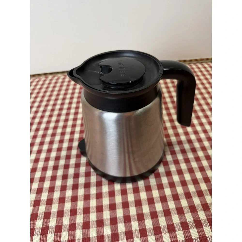 Keurig Brushed Stainless Steel 32 Oz Thermal Coffee Pot Carafe & Lid Replacement